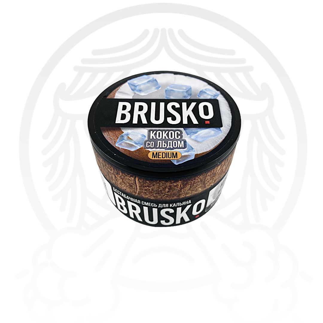 Кальянная смесь Brusko Medium 50гр Кокос со льдом