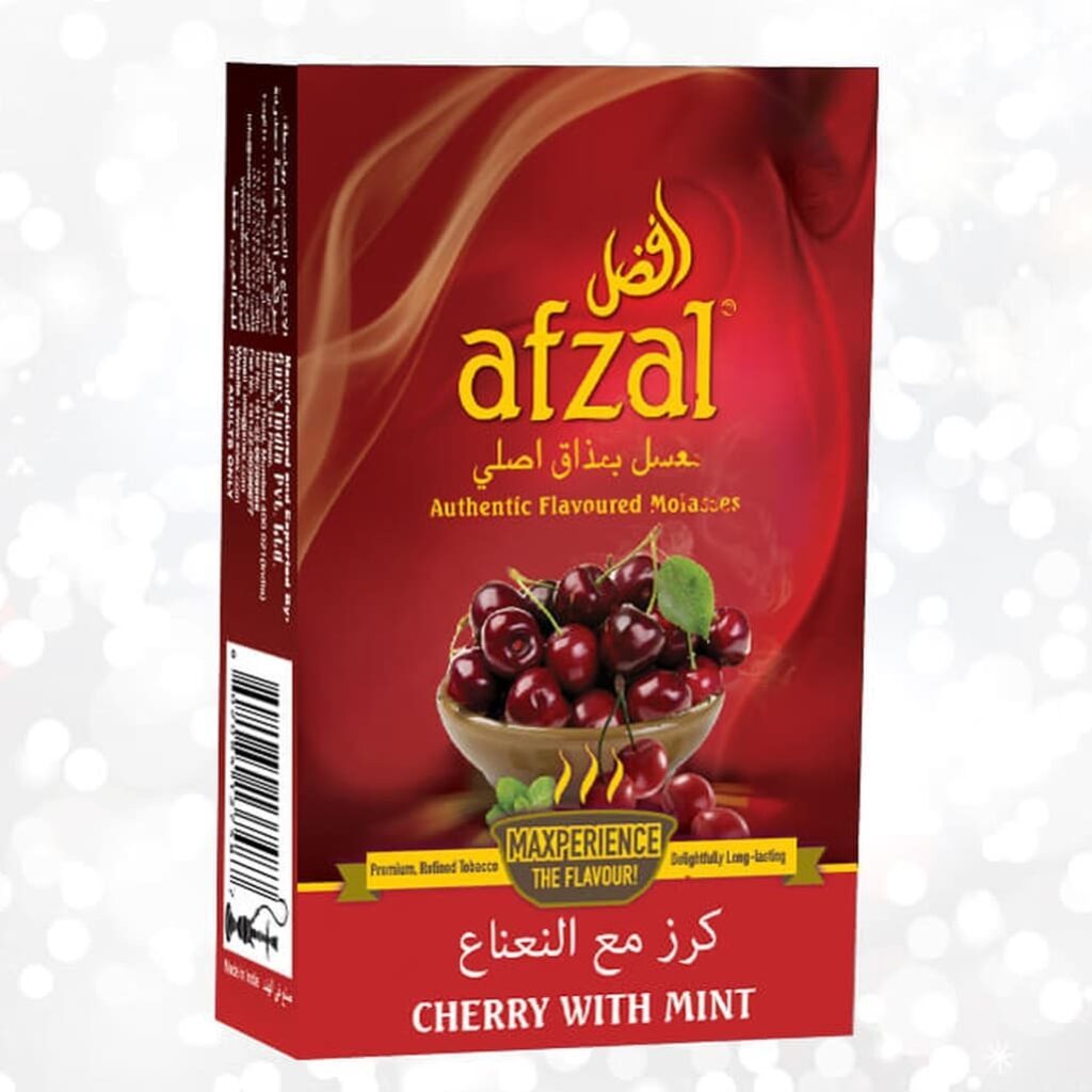 Табак Afzal 40гр Red Cherry Mint (Черешня с Мятой)